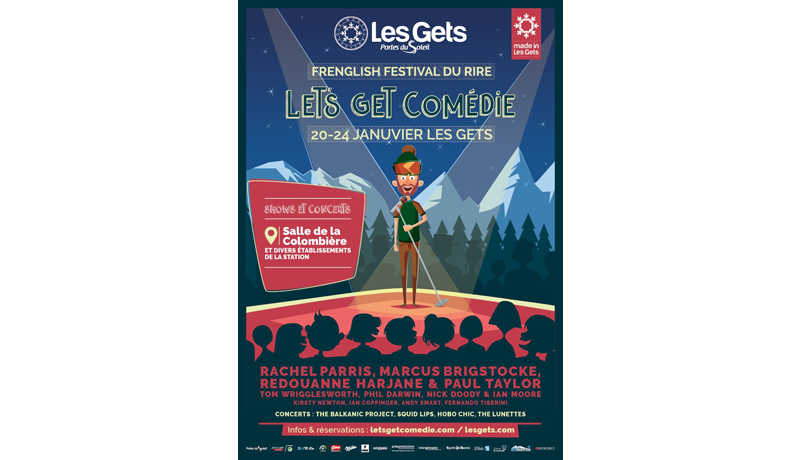 Les Gets Comedy Poster