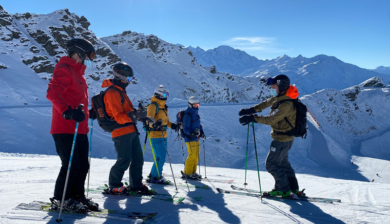 Warren Smith Ski Academy group