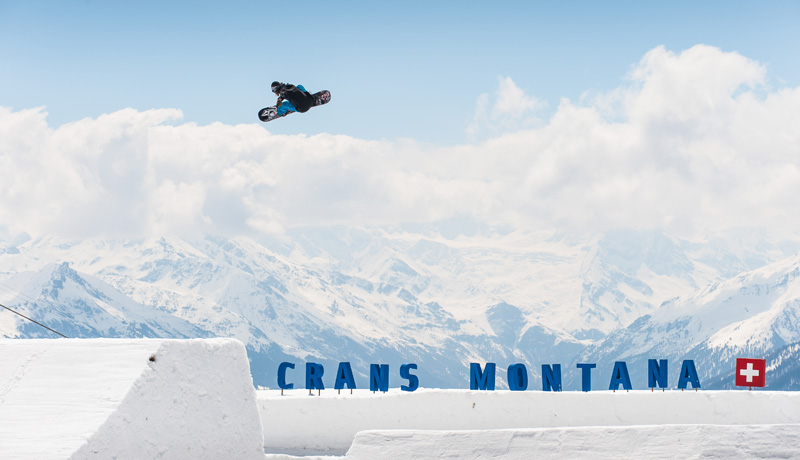 Spring park session in Crans-Montana