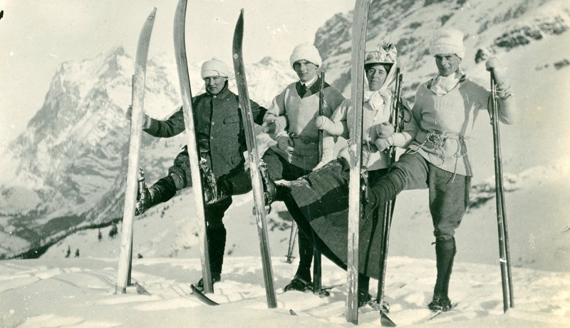 Jean Fergusson Ski club of GB circa 1910