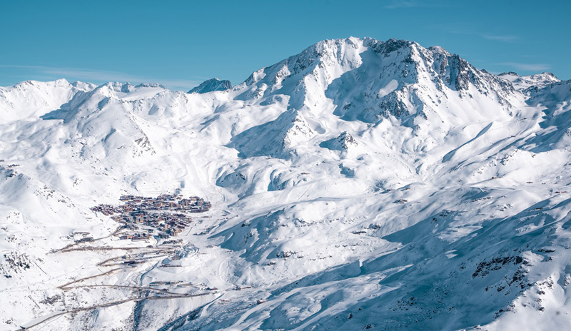 The ski resort of Val Thorens