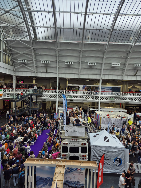 Inside the London Ski Show